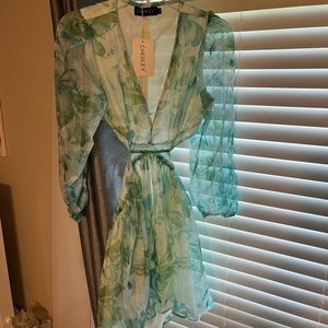 charley dress!! so cute!! cut outs in stomach! size small